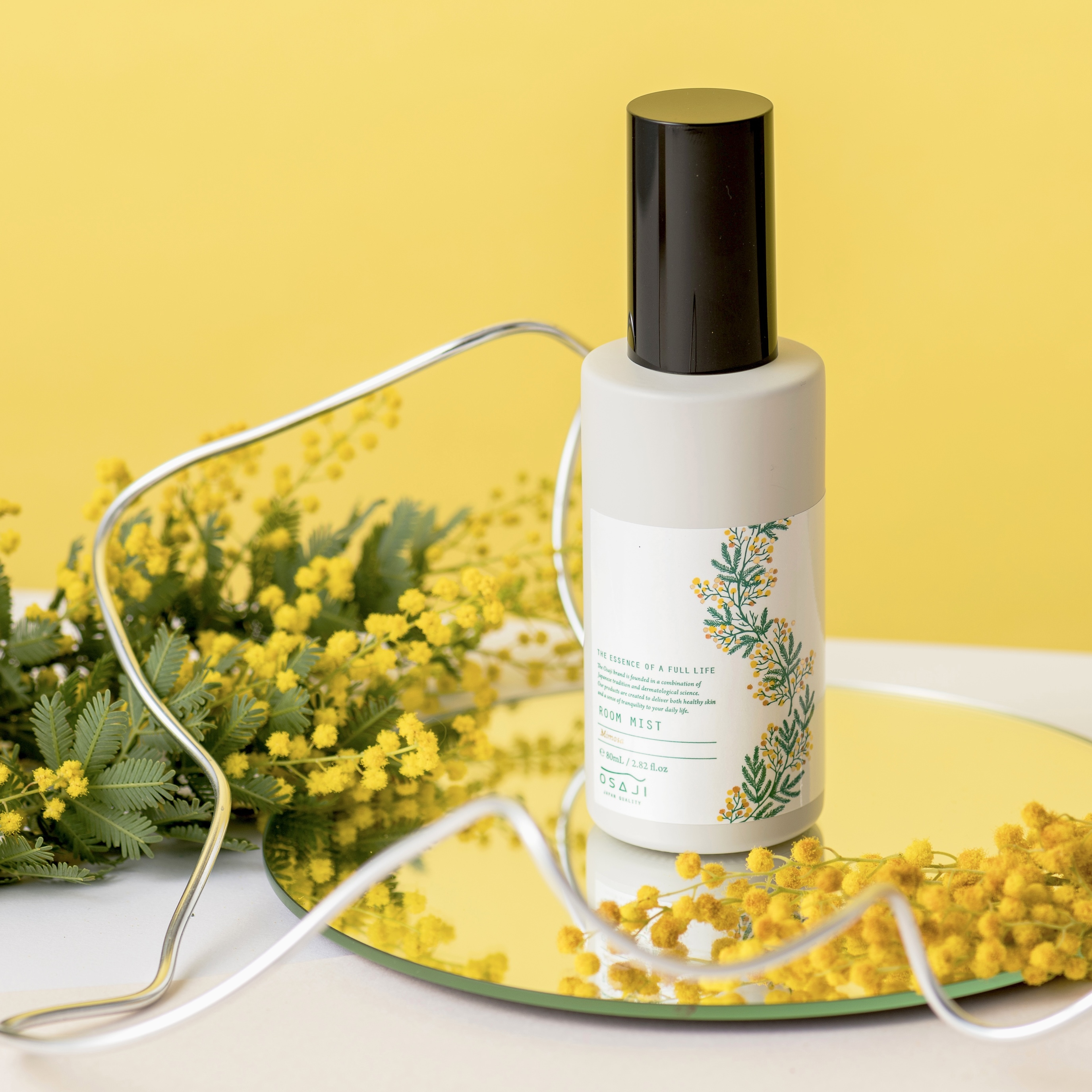 [限定] OSAJI Room Mist Mimosa 含羞草 空間香氣噴霧 80ml