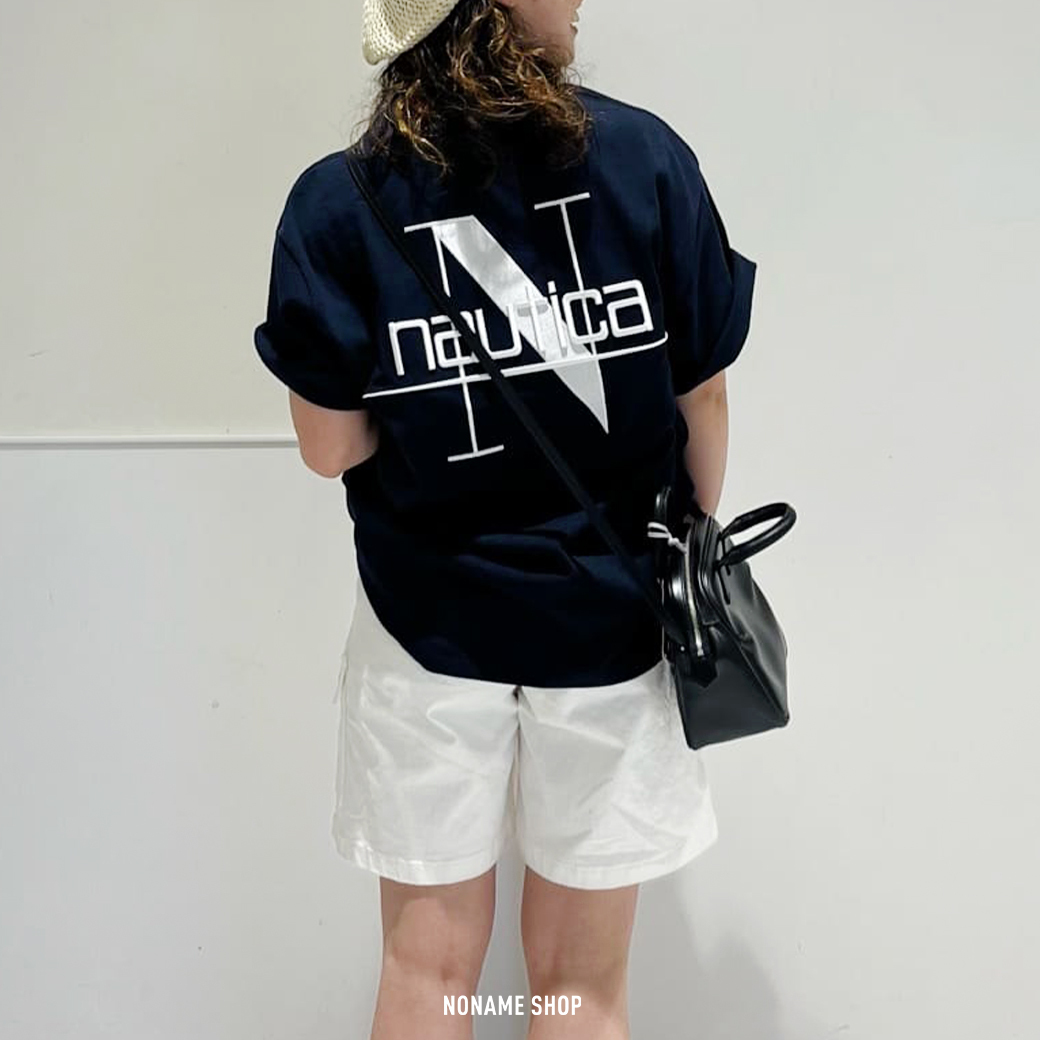 NAUTICA JP Back Embroidery Pocket Tee 厚磅  短T 五色 (男款)