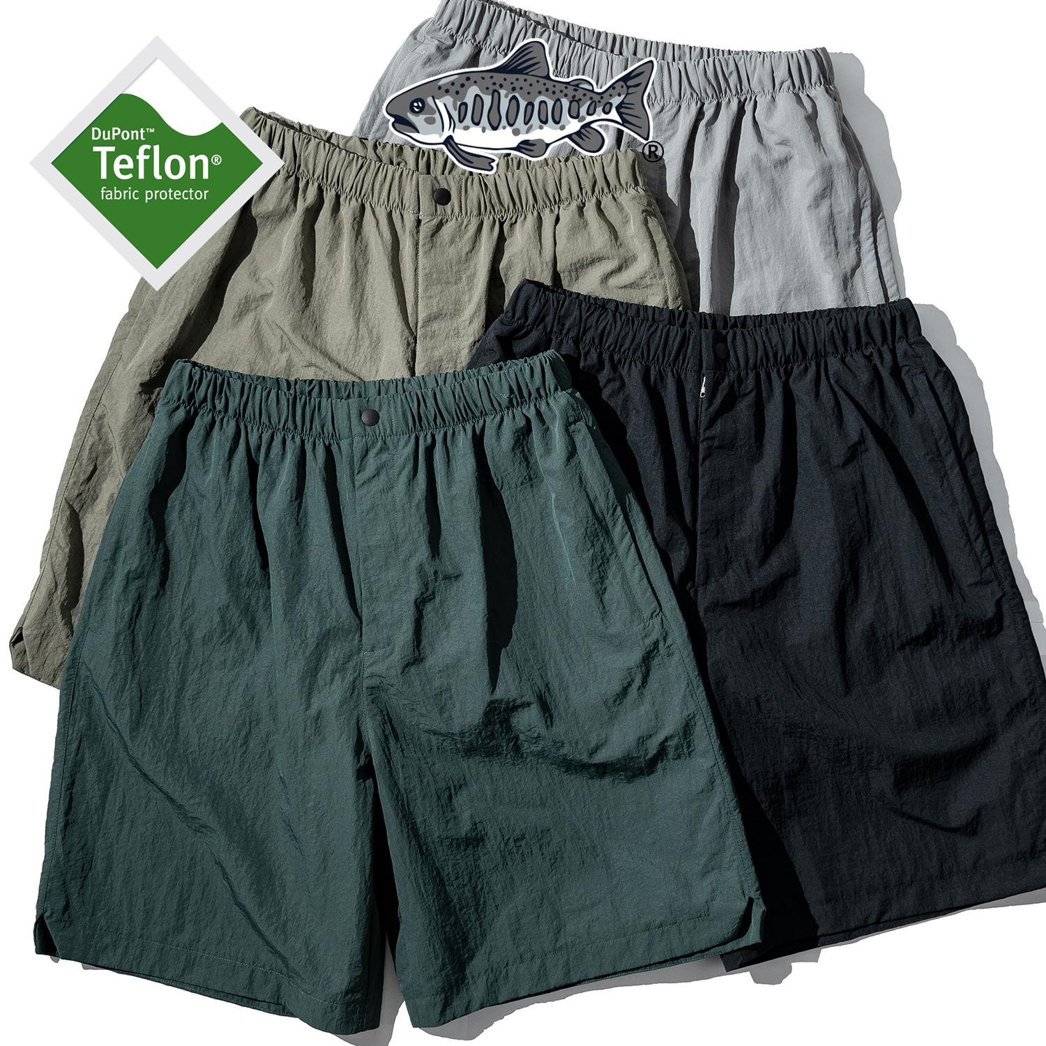AGILITY Teflon® Baggies Shorts 防潑水 多功能 海灘短褲 [BS5]