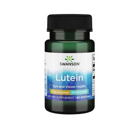【Swanson】現貨 葉黃素 Lutein 金盞花萃取 20mg 60顆