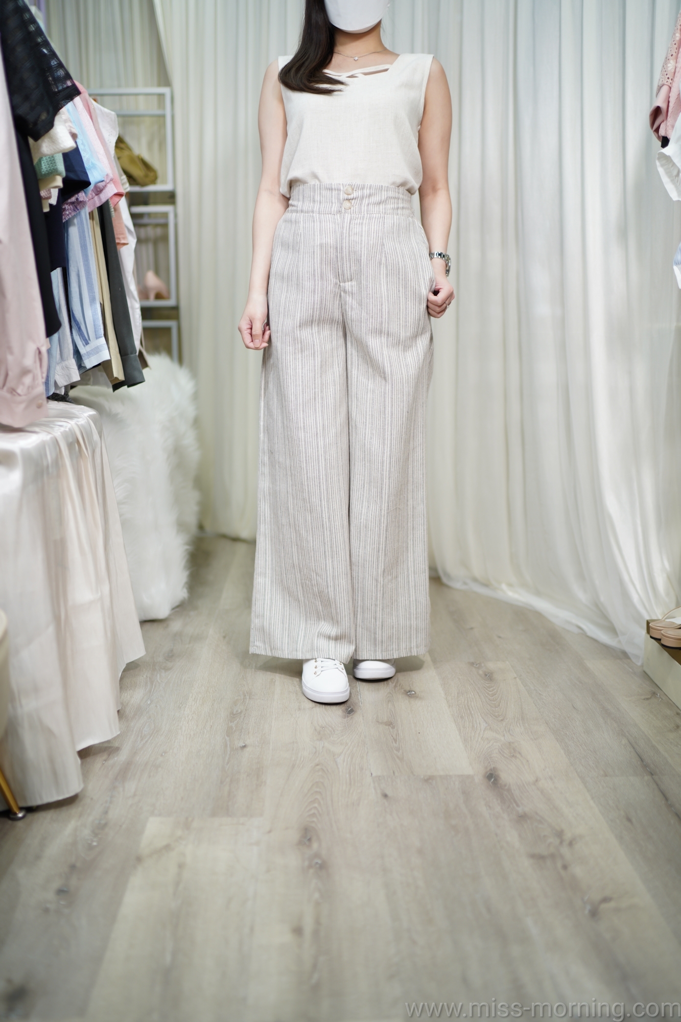 背心+直條褲Set(66445)