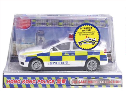 交通工具玩具車 有燈發聲警車