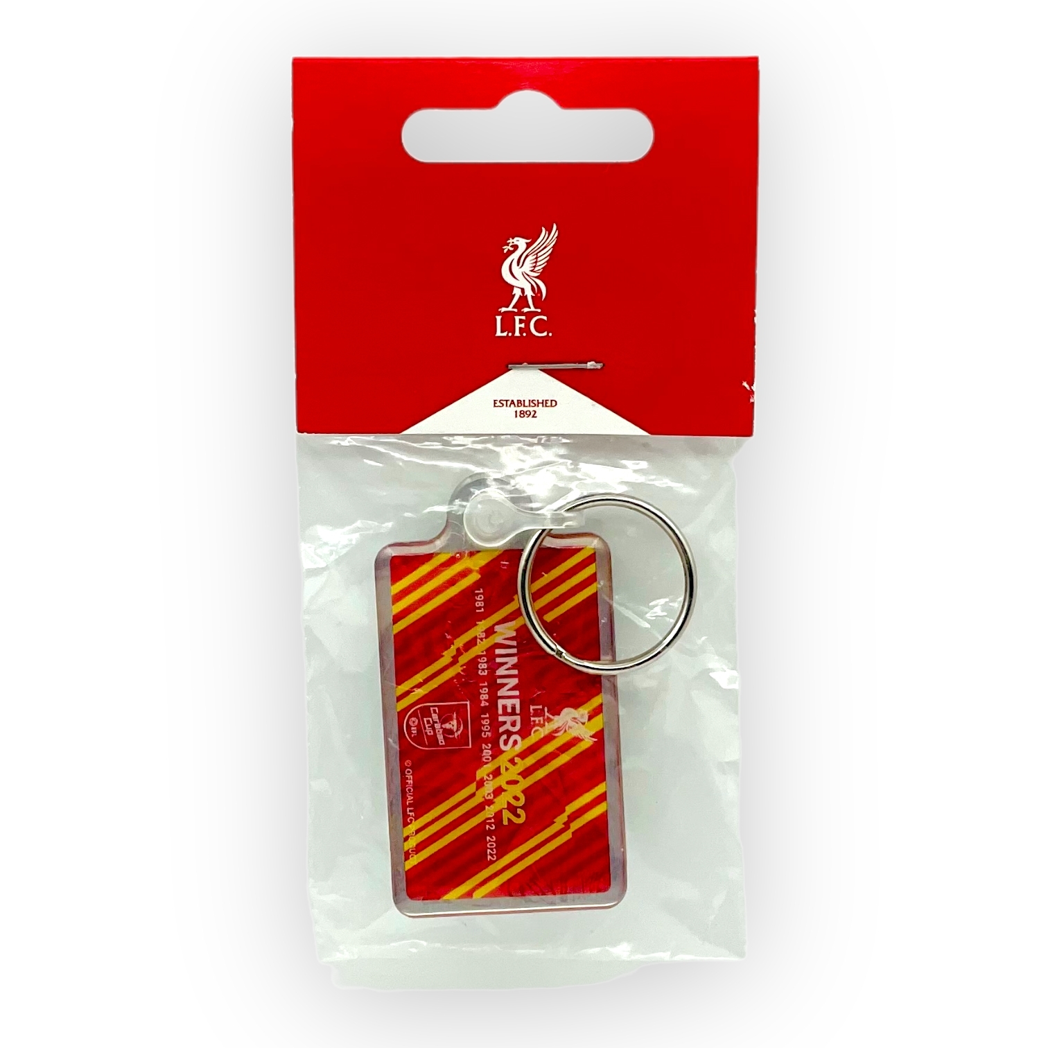 利物浦2022聯賽盃冠軍鎖匙扣