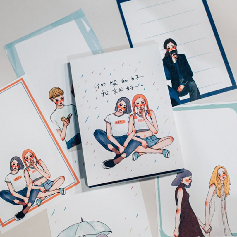 la dolce vita Memo Pad－You and Me (Taiwanese Stationery Brand)