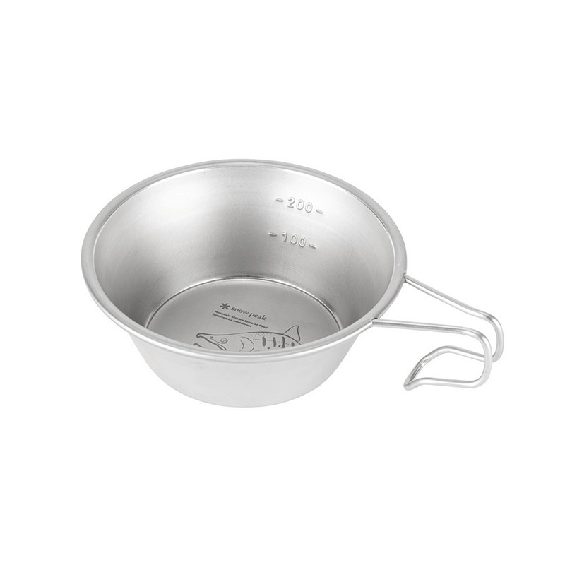 Snow Peak x TONEDTROUT 聯名 鱒魚不鏽鋼登山杯 2023