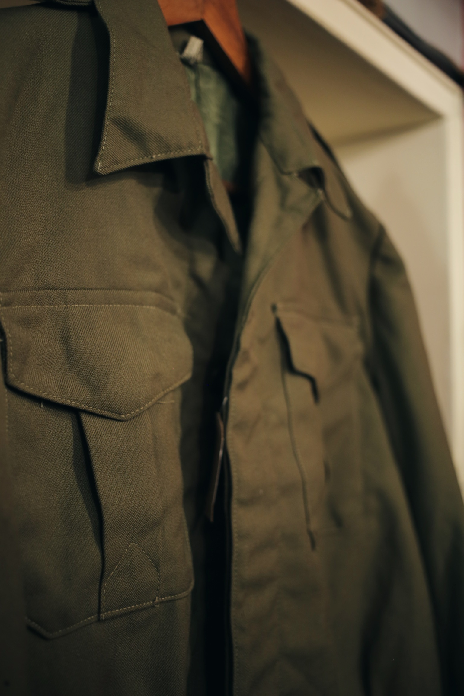 Vintage Greek army lke filed jacket /古著希臘軍公發艾森豪短版夾克