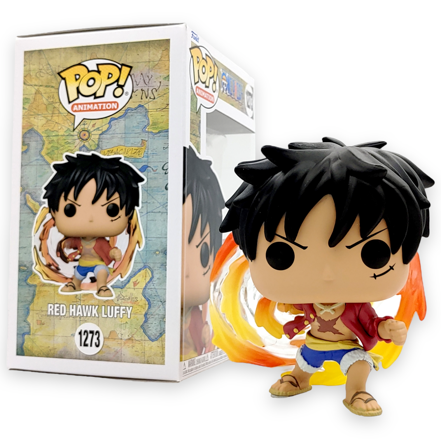FUNKO POP <One Piece海賊王>路飛(二檔-火拳銃)-No.1273