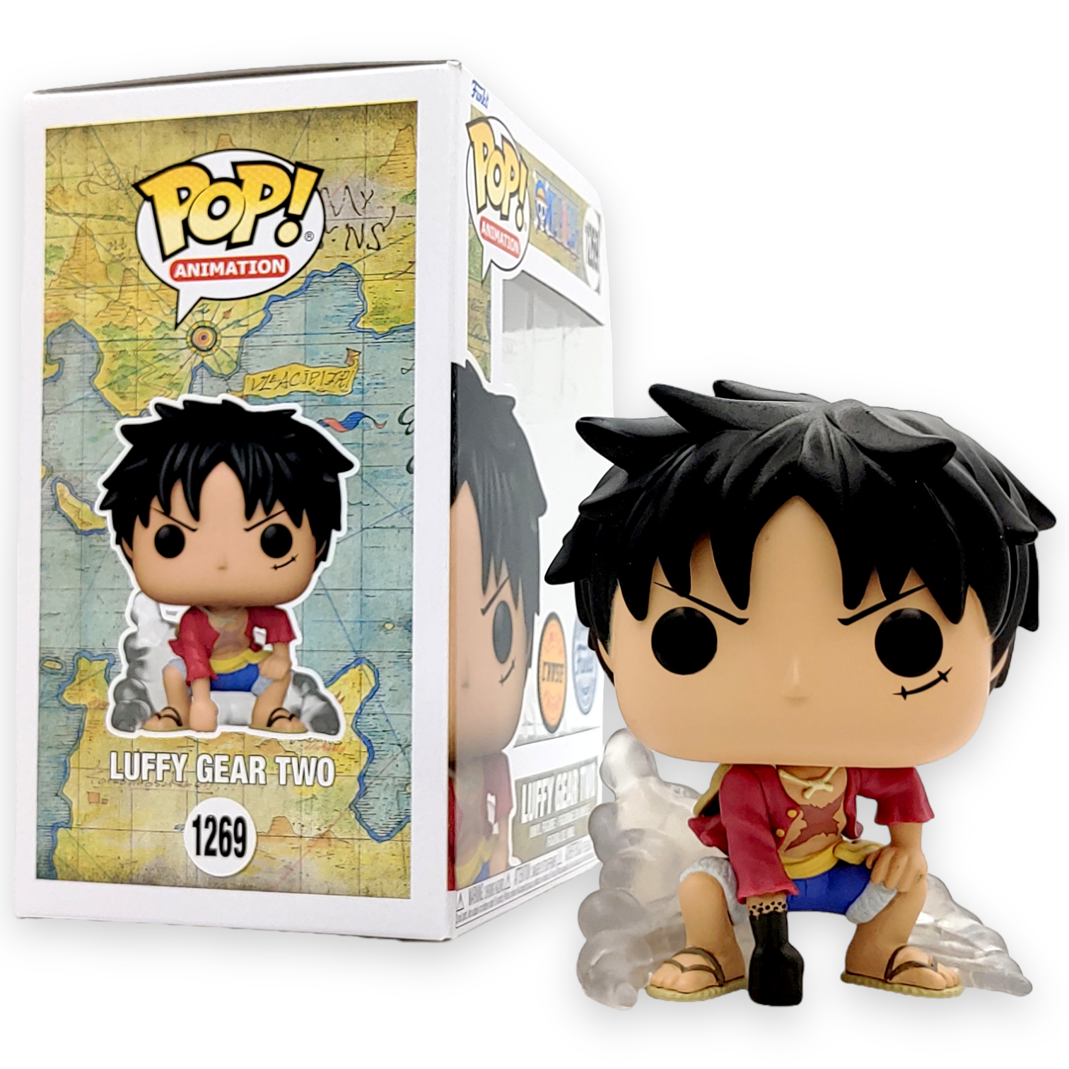 FUNKO POP <One Piece海賊王>路飛(二檔-武裝色霸氣)(CHASE版)-No.1269