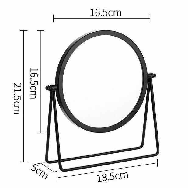 《1828》黑框簡約質感桌上立鏡