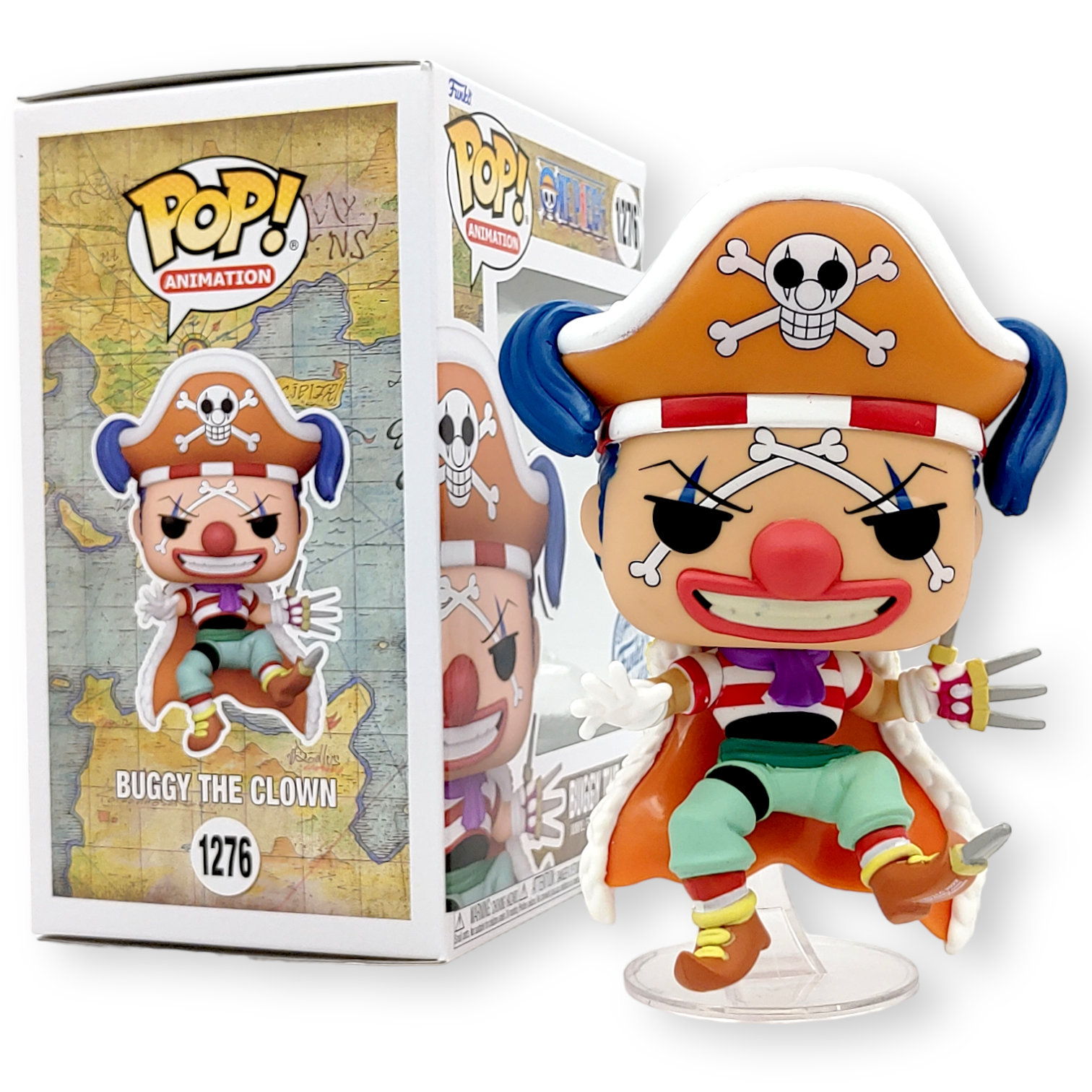 FUNKO POP <One Piece海賊王>>小丑巴基-No.1276