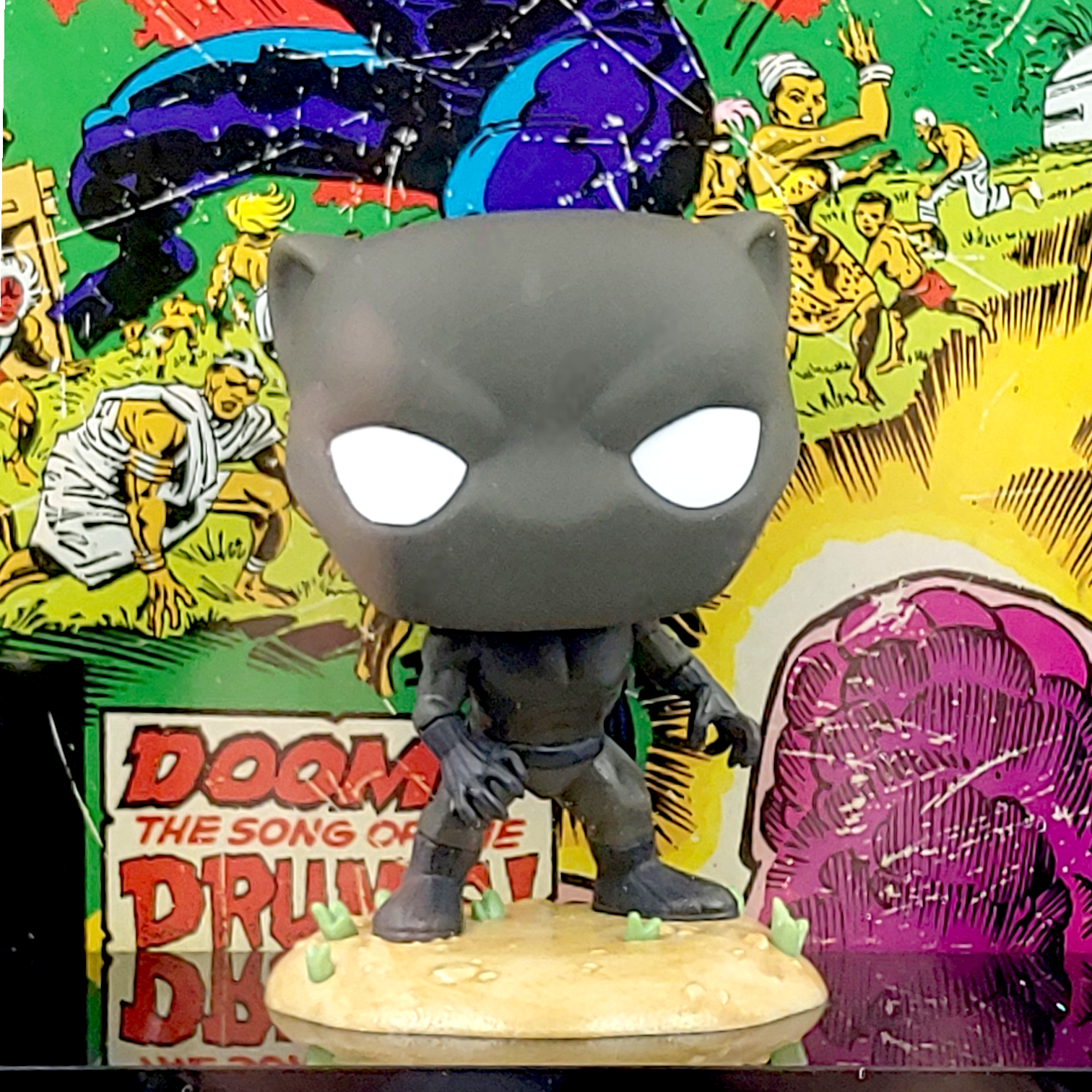 FUNKO POP<黑豹>黑豹(漫畫陳列盒)-NO.18