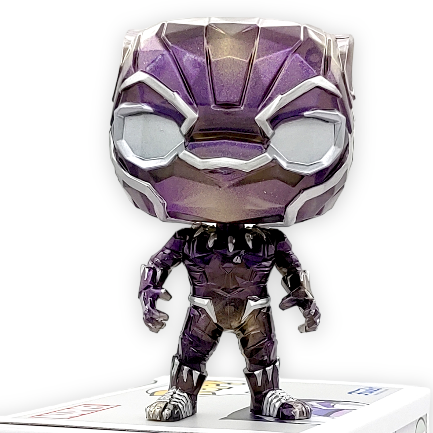 FUNKO POP<迪士尼100週年_MARVEL>黑豹(鑽石切割版)-No.1187