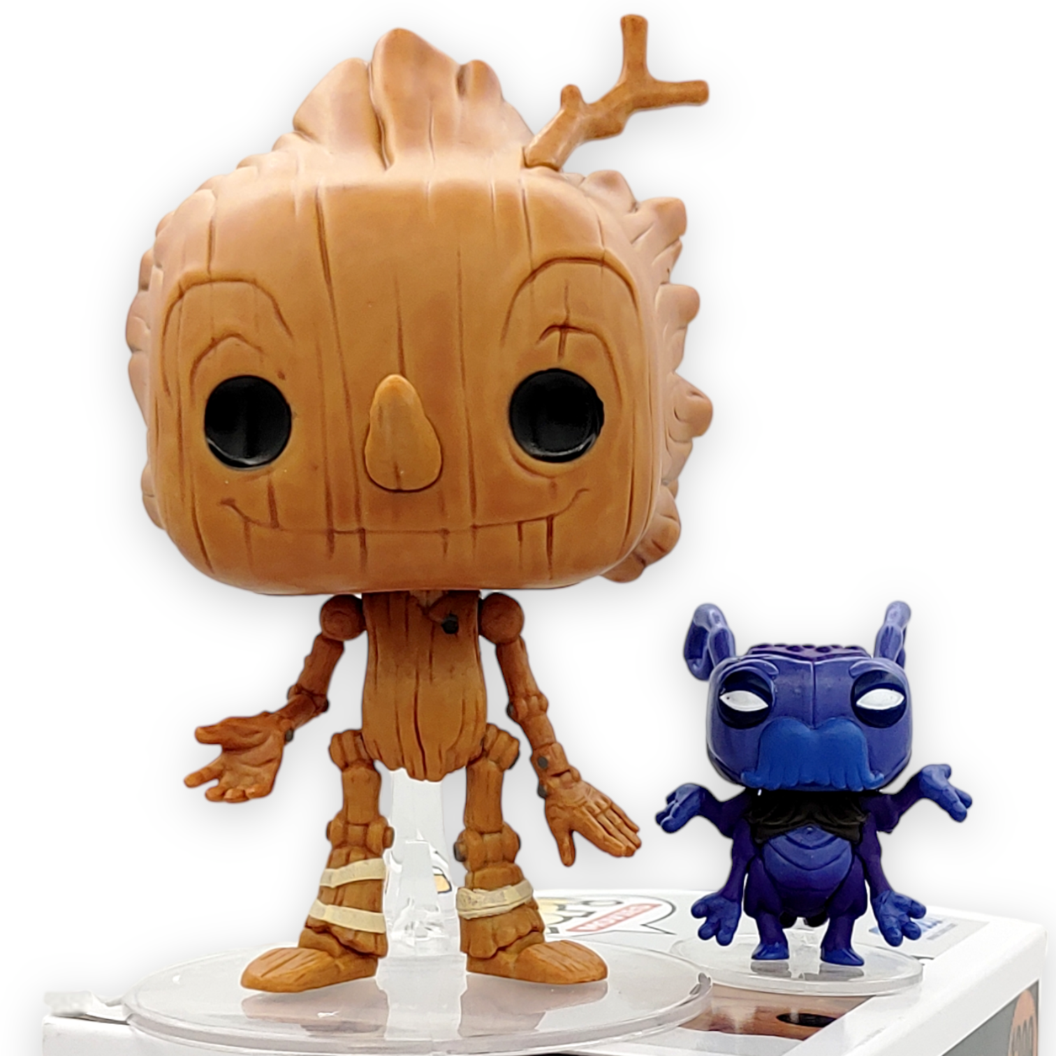 FUNKO POP<吉拿域·戴拖路之皮諾丘>皮諾丘與賽巴斯甸·J·蟋蟀-No.1299