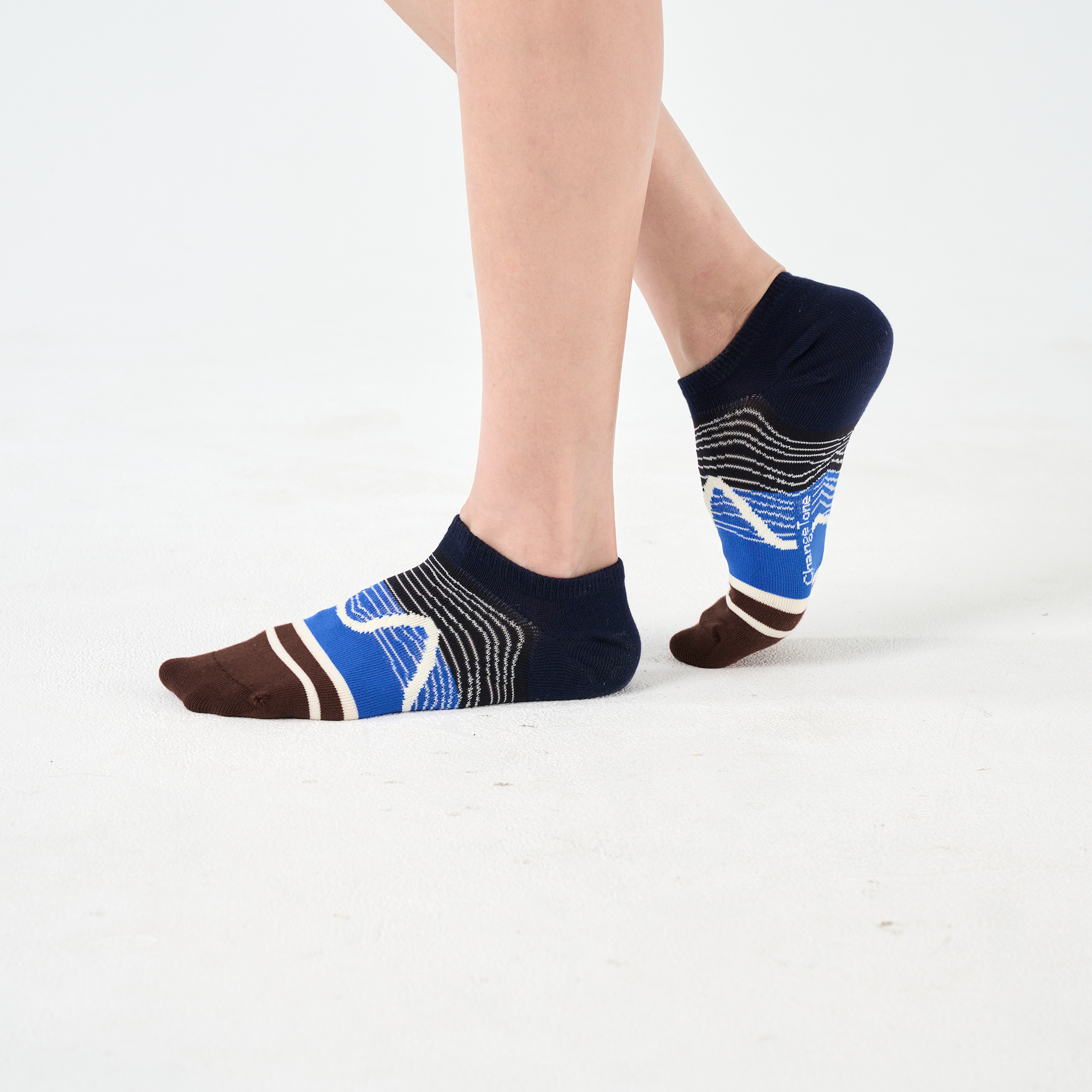 河谷等高線〈深藍〉