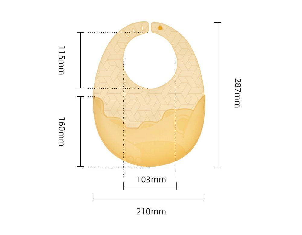 方便外出携帶BB圍兜 男女童都可用 容易清洗