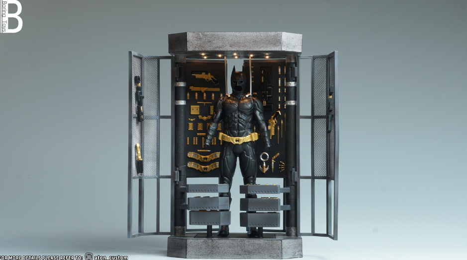 NOTA 1/12 LED Bat Armory w/ Removable Bat Suit  (2.0 Ver.)