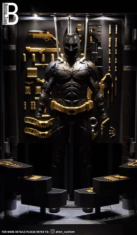 In-Stock) NOTA 1/12 LED Bat Armory w/ Removable Bat S