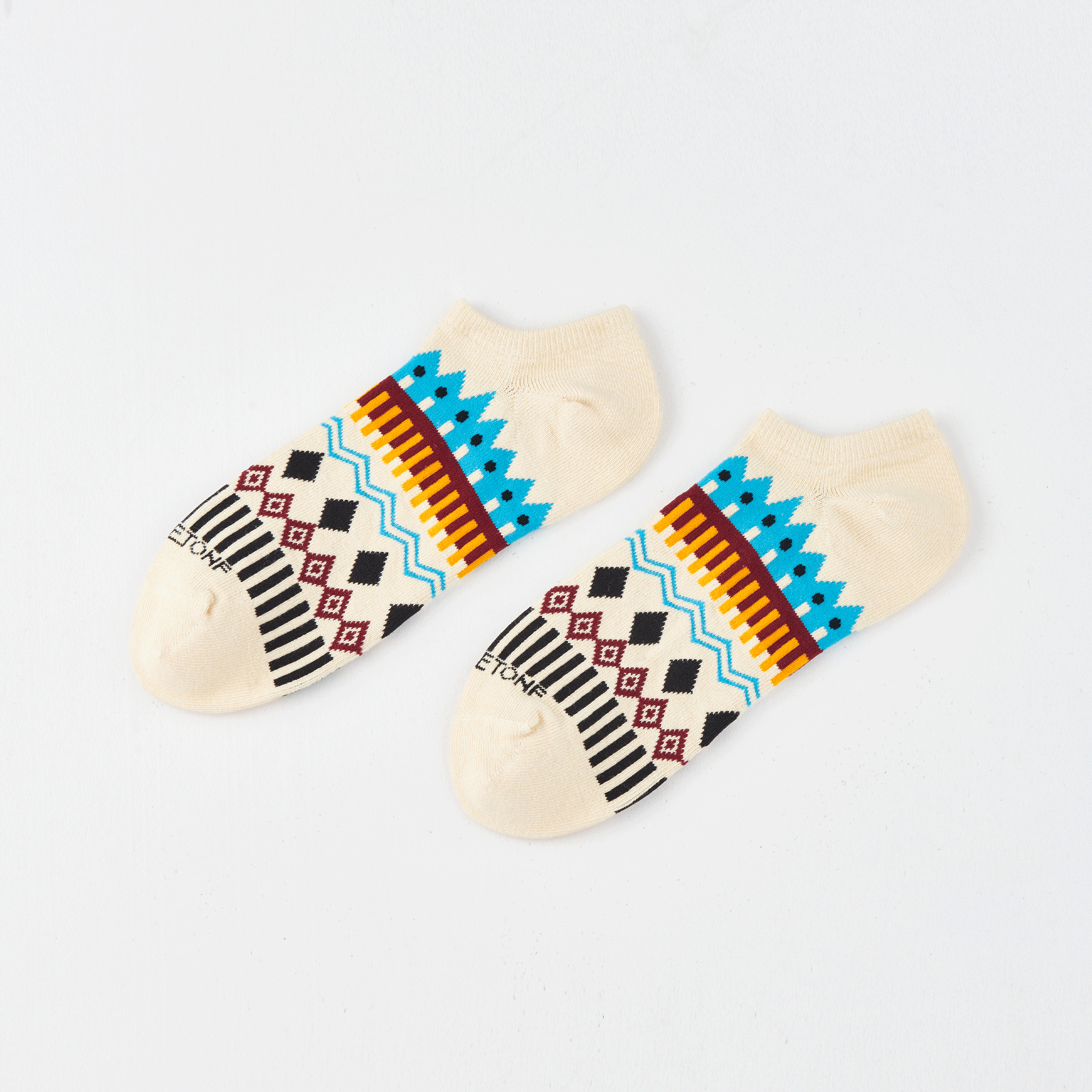 冬日慶典〈米色/踝襪〉