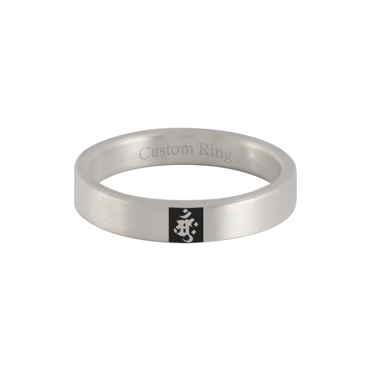 《大日如來》純銀戒指，本命佛生肖護身八大守護神 附贈包裝 內壁可刻字（9549）