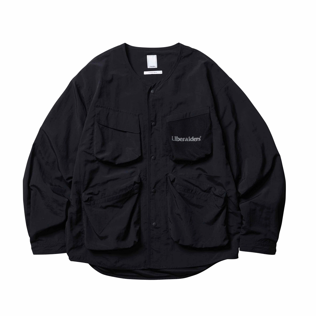 ジャケット・アウター 24SS BR SATIN JACKET / BLK GRY XL 24SS BR SATIN JACKET / BLK GRY XL