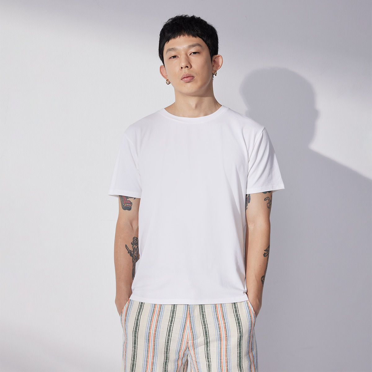 Road Trip 圓領彈性短袖