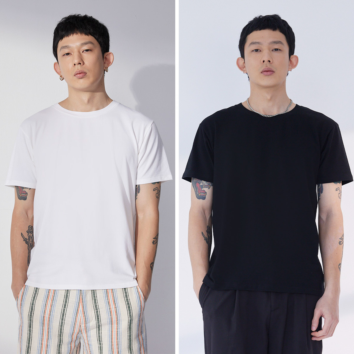 Road Trip 圓領彈性短袖