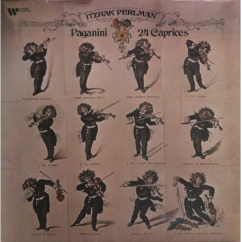 ITZHAK PERLMAN-PAGANINI:24 CAPRICES OP.1(LP) VINYL