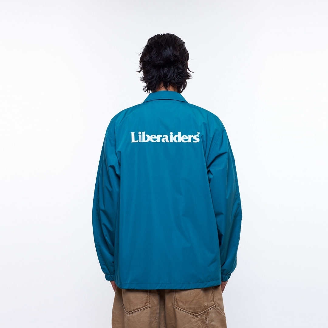 LIBERAIDERS 23S/S OG EMBROIDERY COACH JACKET - NAVY