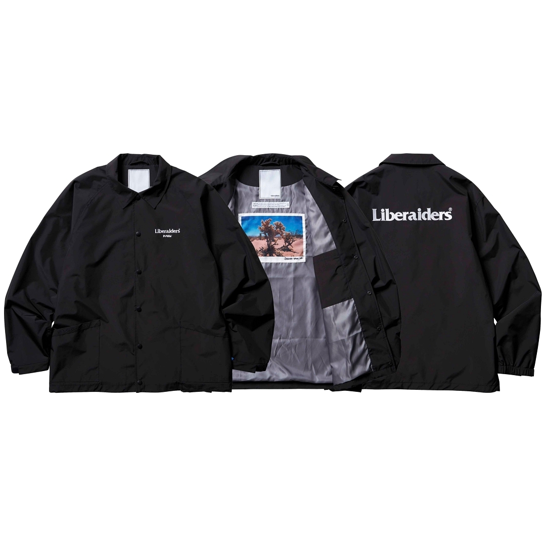 LIBERAIDERS 23S/S OG EMBROIDERY COACH JACKET - NAVY