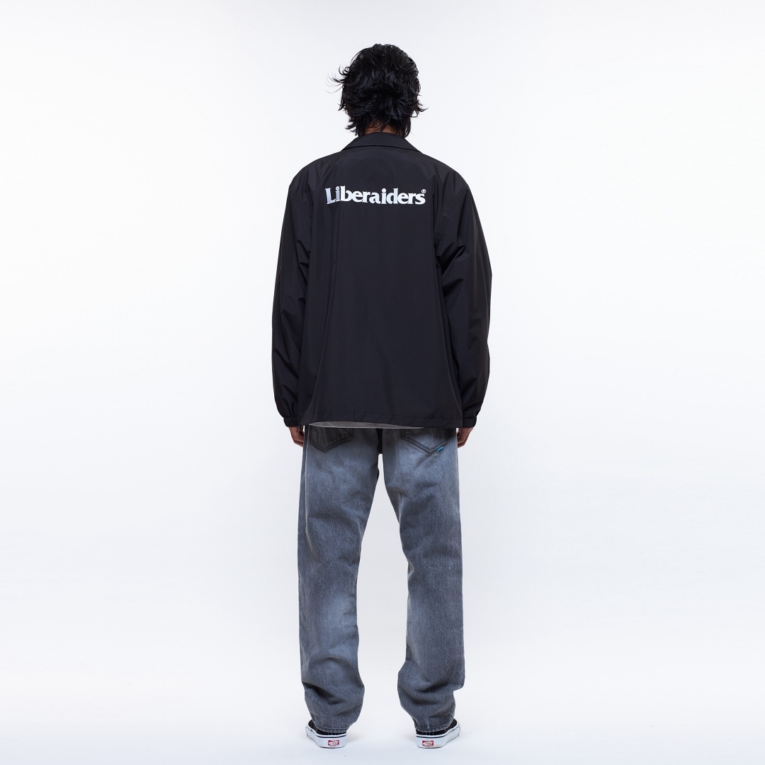 LIBERAIDERS 23S/S OG EMBROIDERY COACH JACKET - NAVY