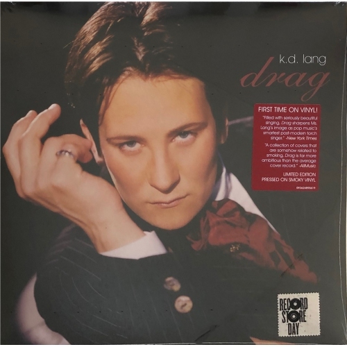 K.D.LANG-DRAG(黑水晶膠)(LP) VINYL