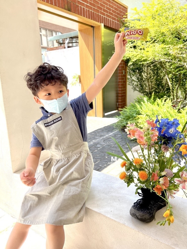 花藝課程・兒童主題花藝・小小雨鞋