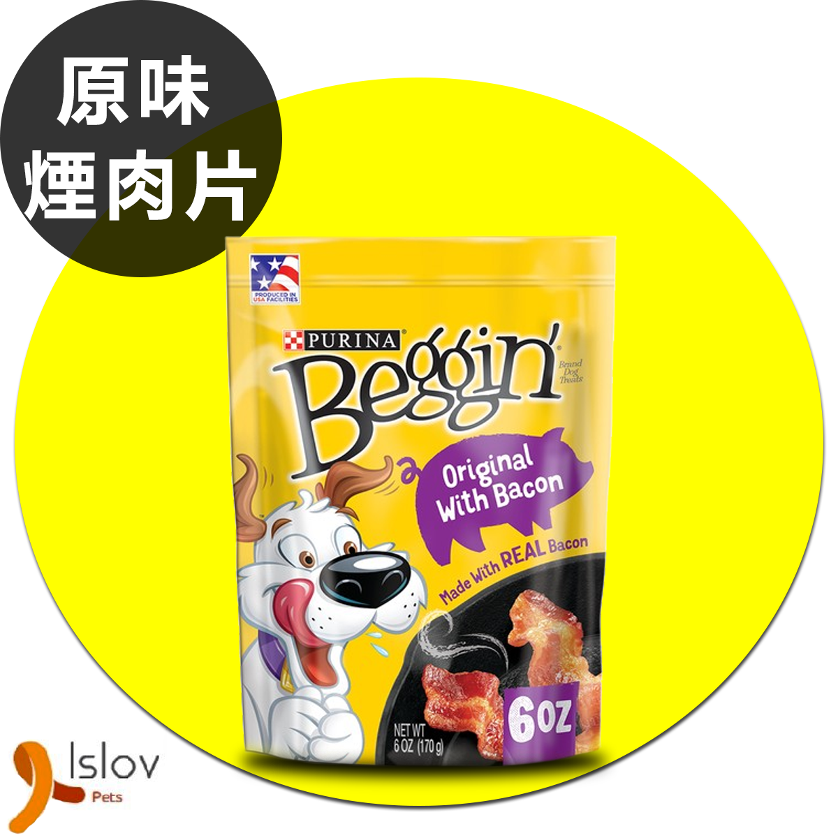 PURINA - BEGGIN' STRIPS 煙肉片 6 oz