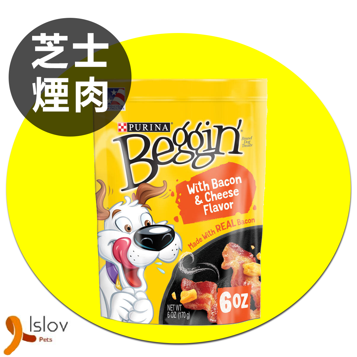 PURINA - BEGGIN' STRIPS 煙肉片 6 oz
