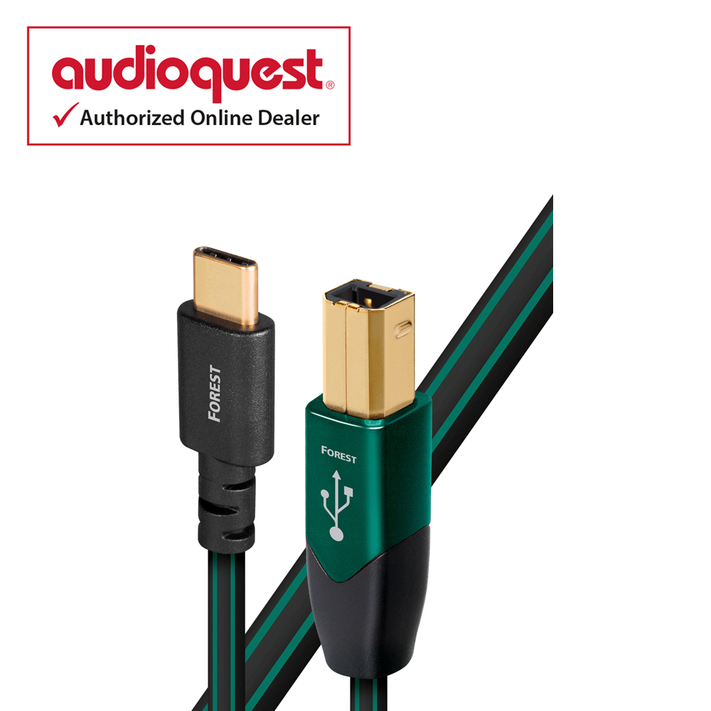 Audioquest | 美國線聖 USB Forest 傳輸線 (C to B)