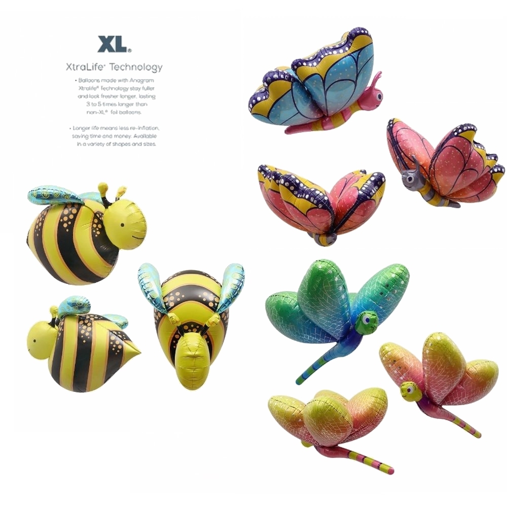 4D 大型昆蟲鋁膜氣球👉 現貨