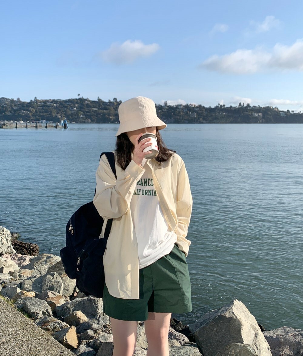 韓國98°C代購 韓系100%純棉百搭漁夫帽