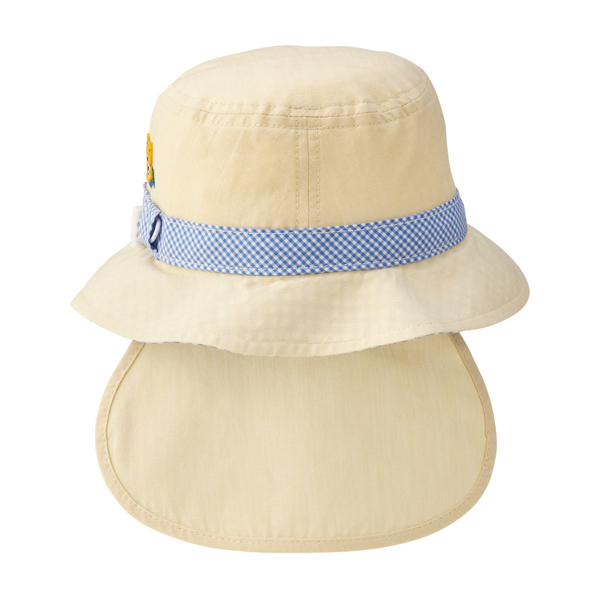 小熊刺綉防曬帽