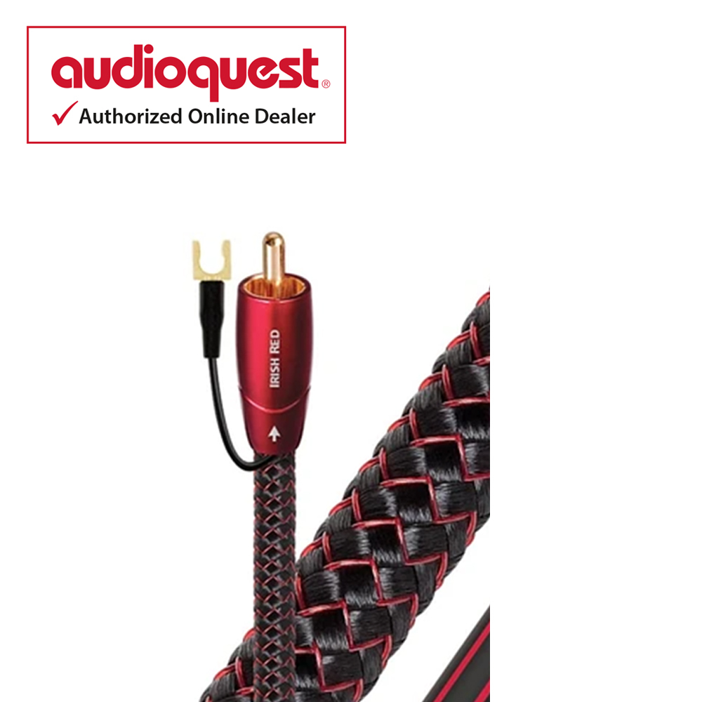 Audioquest |美國線聖 IRISH RED (重低音訊號線)