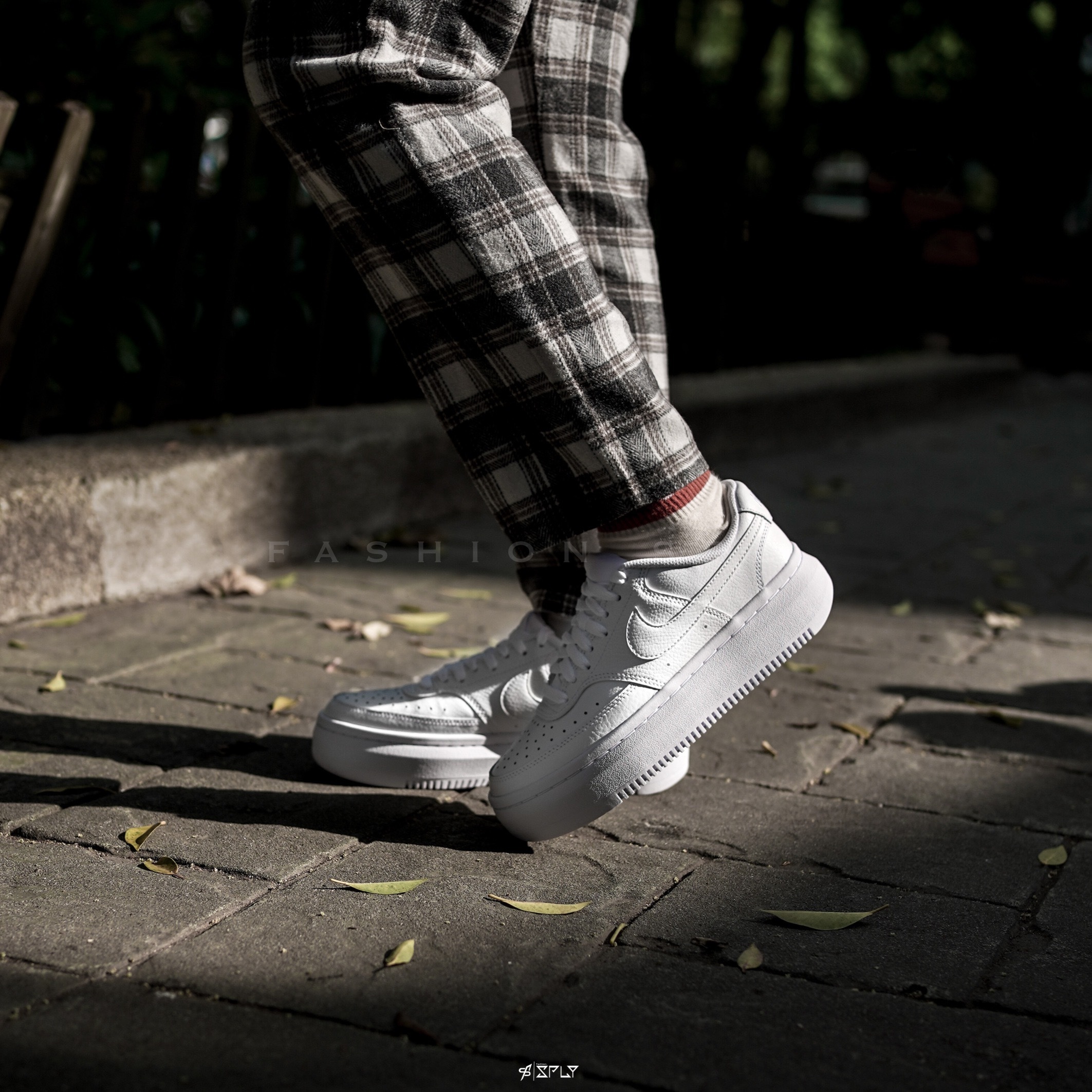 Nike Court Vision Alta 全白 小白鞋 厚底 休閒鞋 DM0113-100