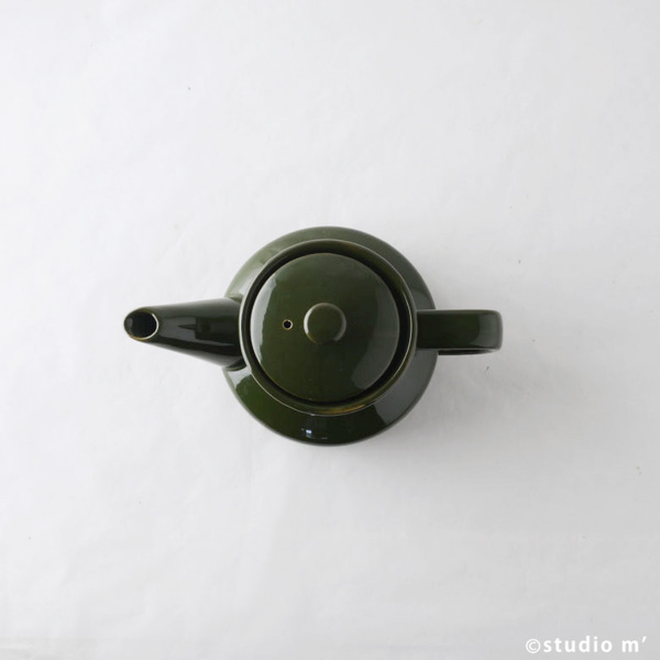 STUDIO M' - CAUSETTE復古茶壺/苔綠色