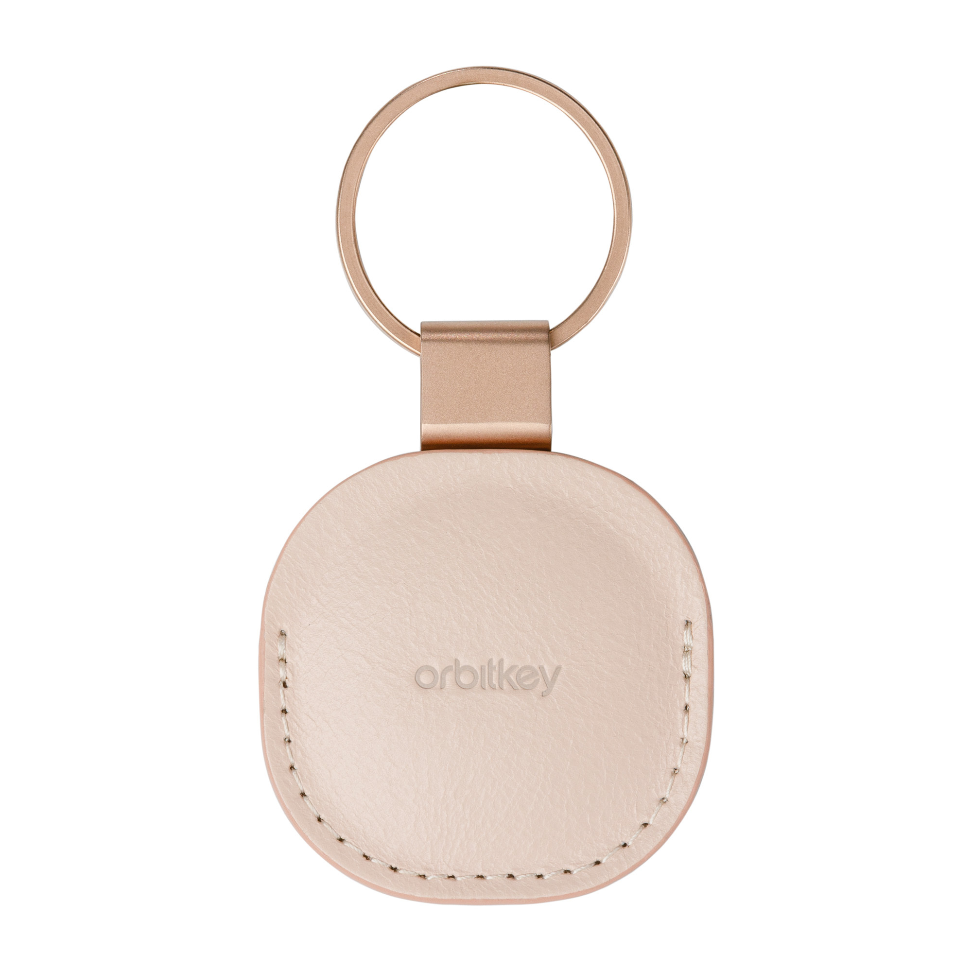 Orbitkey | AirTag專用皮革保護殼匙扣 - 粉紅色