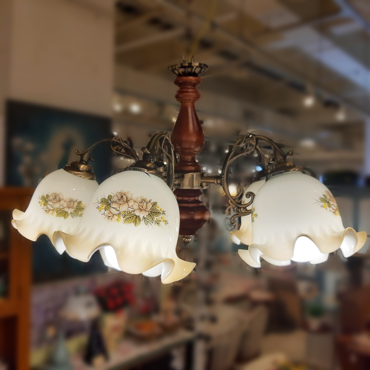 吊燈-五盞[MH-014]