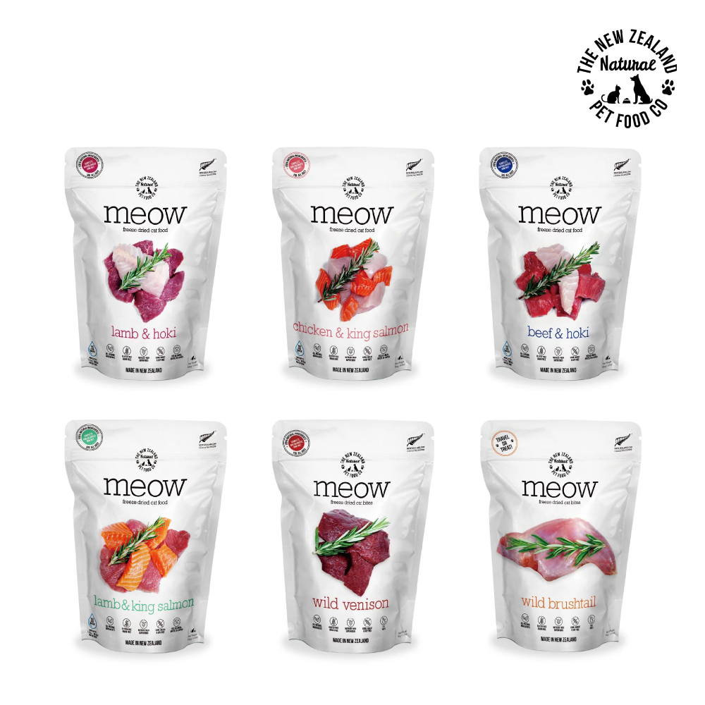 NZ Natural 鮮開凍 | meow-貓咪冷凍乾燥生食餐