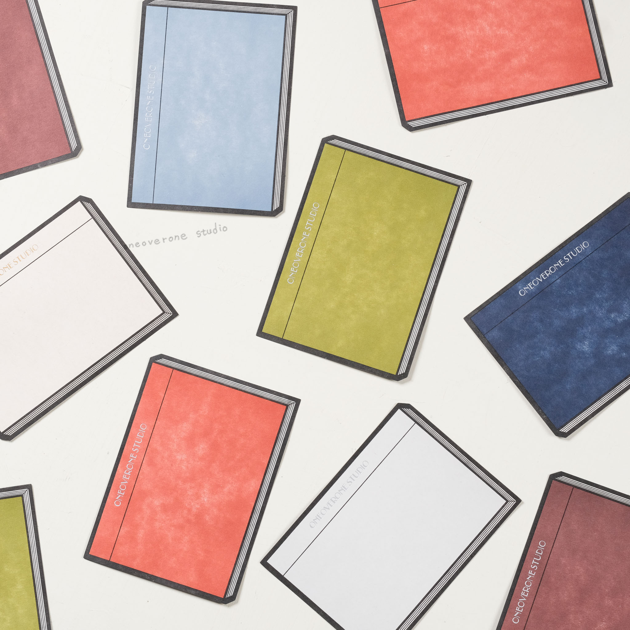 筆記本造型 明信片 / ONEOVERONE STUDIO / TAIWAN