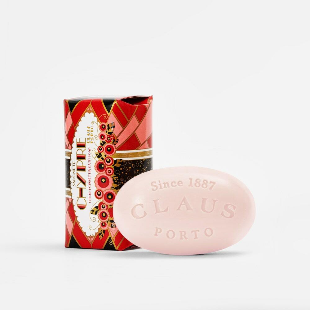 【Claus Porto】CHYPRE Cedar Poinsettia Soap 150G