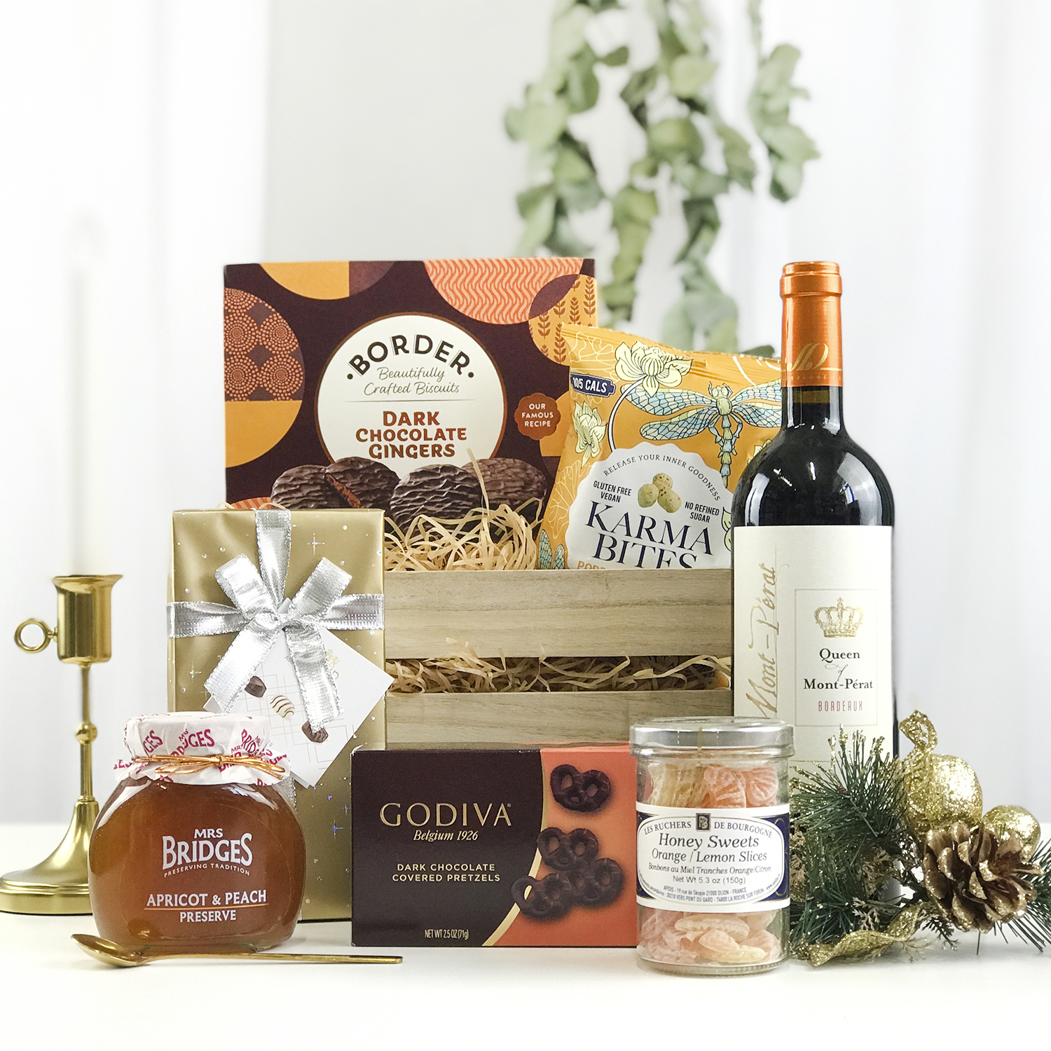 GODIVA朱古力磚聖誕禮藍