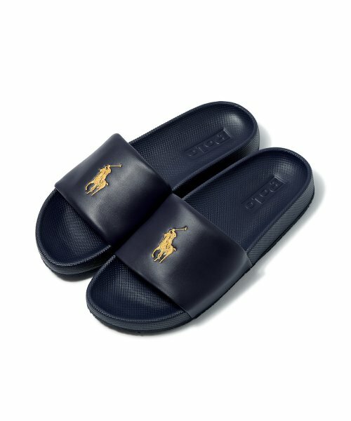 即將到貨 Polo Ralph Lauren RL 拖鞋 男款 海軍藍 黑色