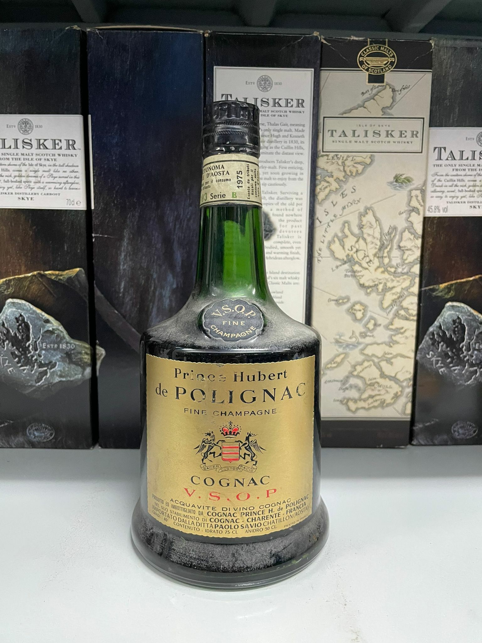 Prince Hubert de Polignac Cognac Three Stars (Bottled i Prince Hubert de Polignac Cognac Three Stars (Bottled i