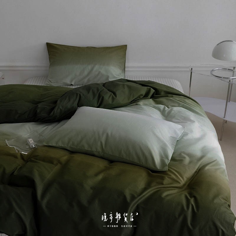 漸層色純棉【瑪利亞的永恆記憶】床單床包組